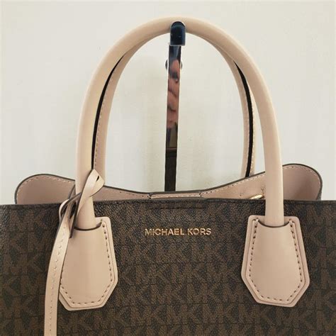 michael kors mercer gallery small signature logo satchel